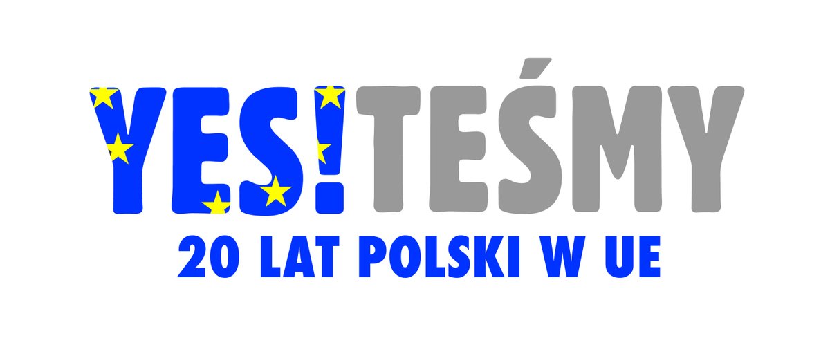 Yes. Yesteśmy. Jesteśmy na tak od 20 lat. Razem.
To coś więcej niż bycie częścią organizacji międzynarodowej. To komfort wspólnotowości.
Zaczynamy świętowanie dwóch dekad Polski w UE!
#yesteśmy 🇪🇺🇵🇱🇪🇺🇵🇱
Logo: prof. dr hab. Eugeniusz Skorwider