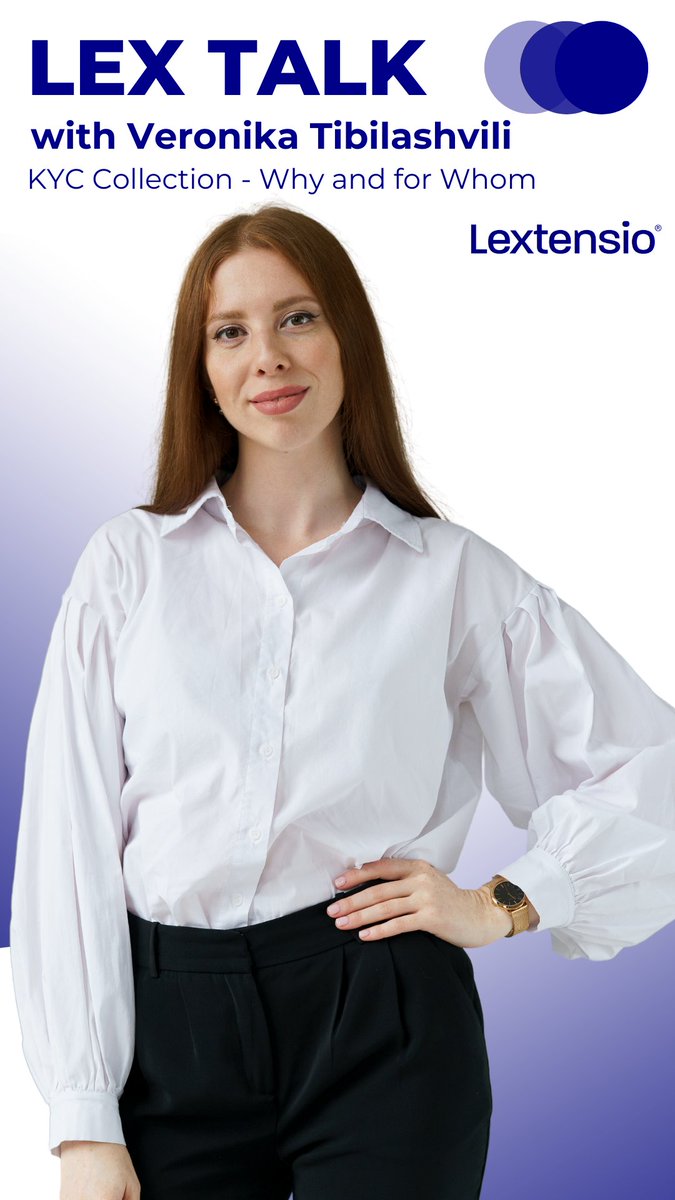lextensio's tweet photo. New video from our series in the new year!🤩

📌Our expert Veronika talks about KYC Collection - Why and for Whom?

🙌Watch the video and listen to valuable information."

https://t.co/e3ZfCxkZNw https://t.co/7iR5nt3UWZ