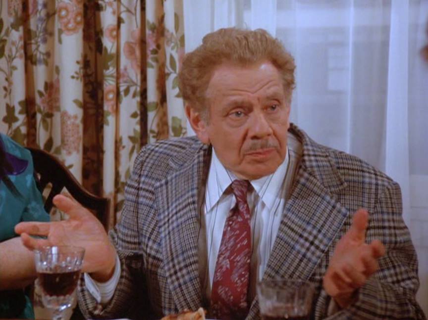 You got the hen, the chicken, the rooster. The rooster goes with the chicken. So who's having sex with the hen? / S07E11 The Rye seinfeldism.com/s07e11-the-rye…
