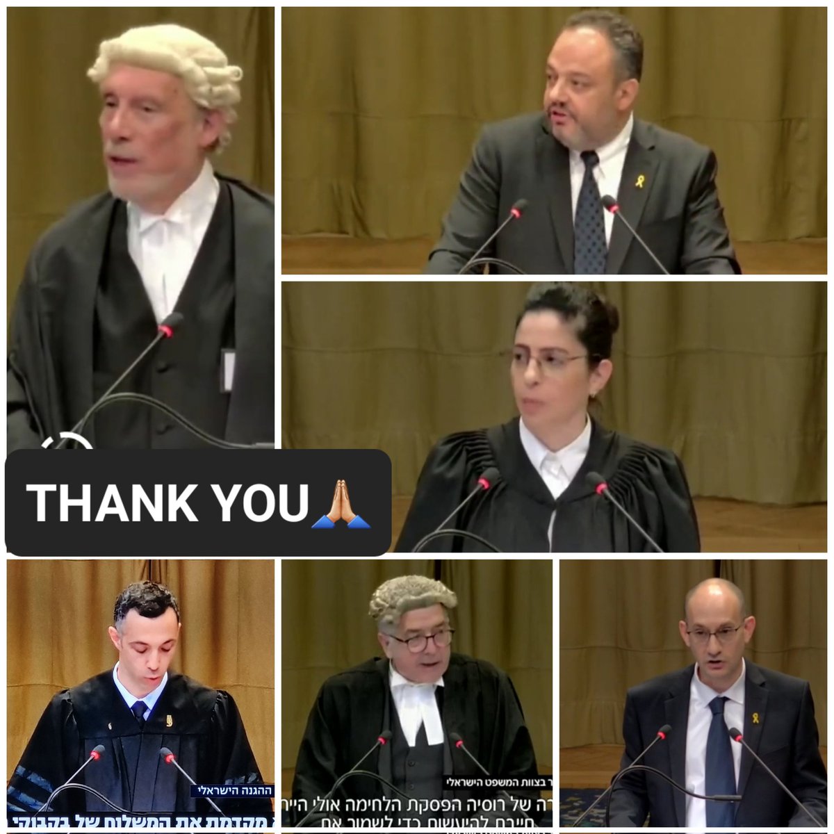 orlybarlev's tweet image. בלתי נתפס הפער בין המקצוענים המבריקים בצוות המשפטי הישראלי שמגנים עלינו בהאג, לבין חדלי האישיים המופרעים והמטורללים שהביאו אותנו להאג