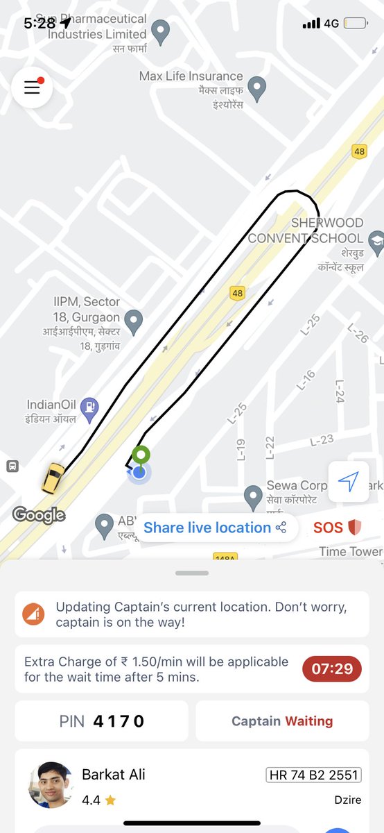 meghav98's tweet photo. @rapidobikeapp Extremely disappointed in your service! Driver has CUT MY CALLS, MADE ME WAIT 1 HOUR and STILL hasn't arrived. Can't cancel due to low battery. Feeling unsafe as it's getting dark. terrible customer service. Time to rethink using Rapido. #Unreliable #Unsafe https://t.co/GFCarzaYLO