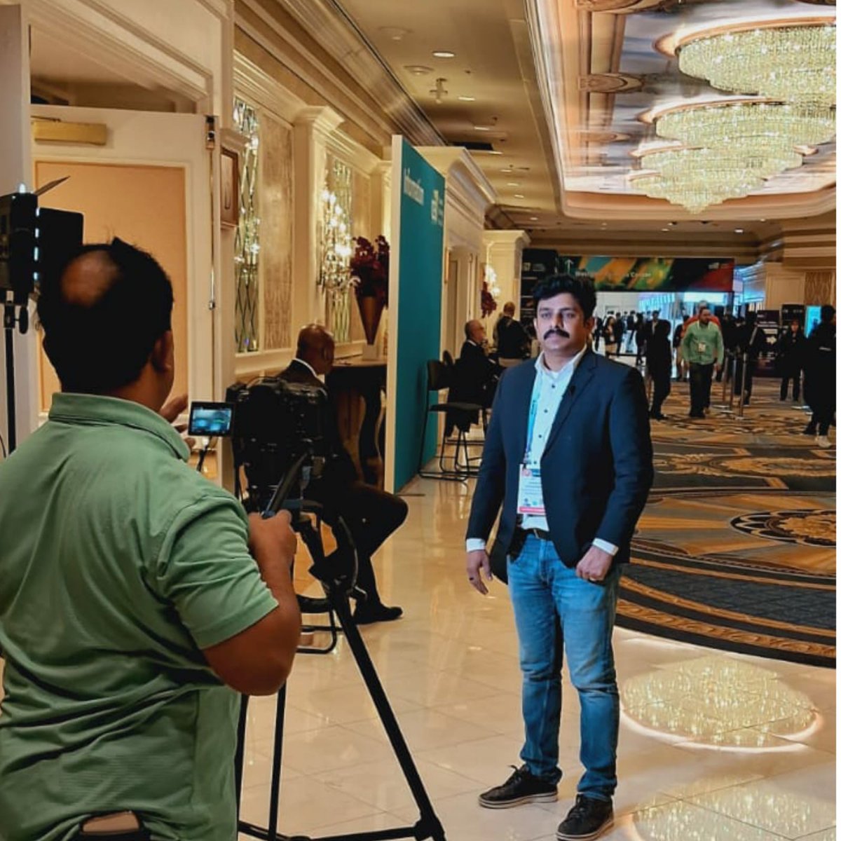 _GTech's tweet photo. GTech Delegation to USA for CES
GTech is live at the venue of CES 2024, with AsiaNet News covering the world's largest consumer electronics show, where thousands of exhibitors are showcasing their latest innovations and products. https://t.co/EEpWEKGs1M