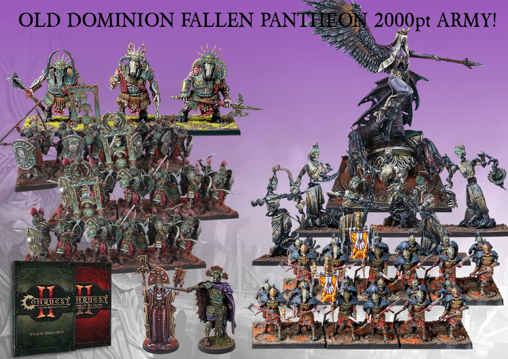 PBWargames's tweet photo. New 2000 point Army Sets available now!

Whether you're a seasoned tactician or a fresh recruit to the world of Conquest these bundles are your one click ticket to conquering the tabletop realm!

Available now:
https://t.co/2mZ8DEUGgo

#Conquest #ParaBellumGames #miniatures https://t.co/8rAhuDvn2u