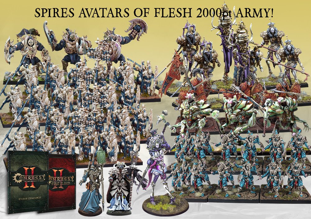 PBWargames's tweet photo. New 2000 point Army Sets available now!

Whether you're a seasoned tactician or a fresh recruit to the world of Conquest these bundles are your one click ticket to conquering the tabletop realm!

Available now:
https://t.co/2mZ8DEUGgo

#Conquest #ParaBellumGames #miniatures https://t.co/8rAhuDvn2u