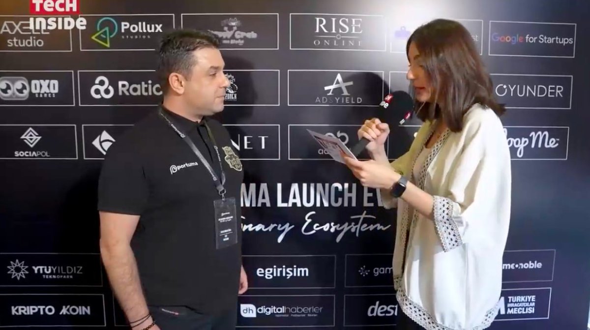 portumacom's tweet photo. An English-voiced part of Portuma's founder @Emrahunall's interview with @TechInsideCom 🤩
▶️https://t.co/KZscB0KOBm https://t.co/f0lrv4kys4