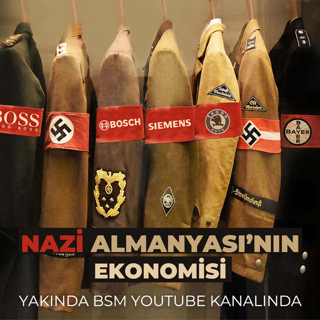 Korkunç savaş, soykırımlar, katliamlar çılgın bir psikopatın yüzünden mi yaşandı? 
Hepsi bir adamın deliliği miydi? 
Alman sermayesinin Nazi karanlığını nasıl yarattığını belgeleriyle izleyebileceğiniz videomuz
pazartesi akşamı Youtube kanalımızda yayında.