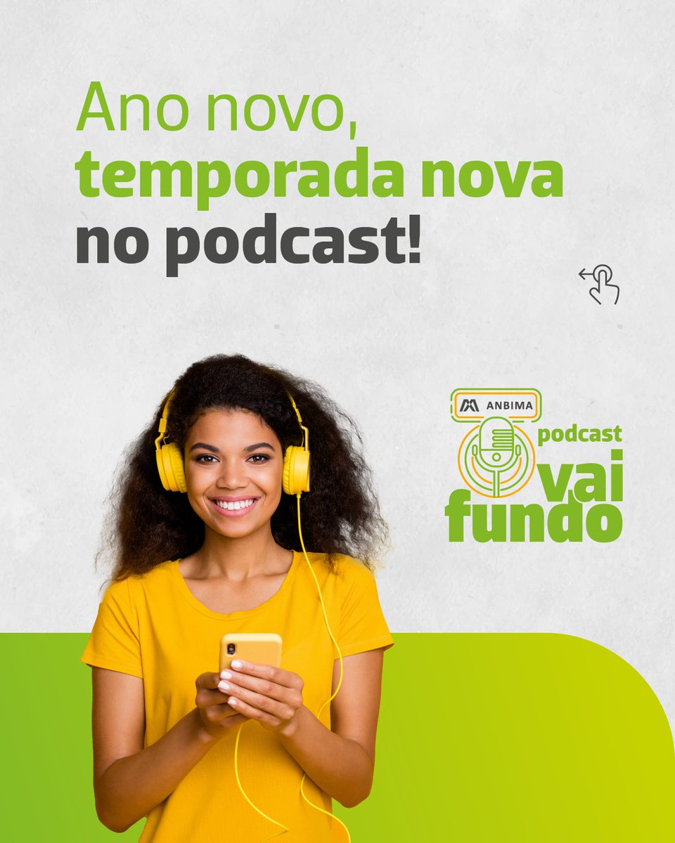 ANBIMA_BR's tweet photo. Semana que vem o podcast #VaiFundo estará de cara nova! Vamos retomar as entrevistas com grandes nomes do mercado sobre os temas mais quentes da indústria de fundos com energias renovadas! Enquanto isso, ouça alguns episódios imperdíveis do ano passado: https://t.co/IHOBiejsX4 https://t.co/Va4EDh6iO3