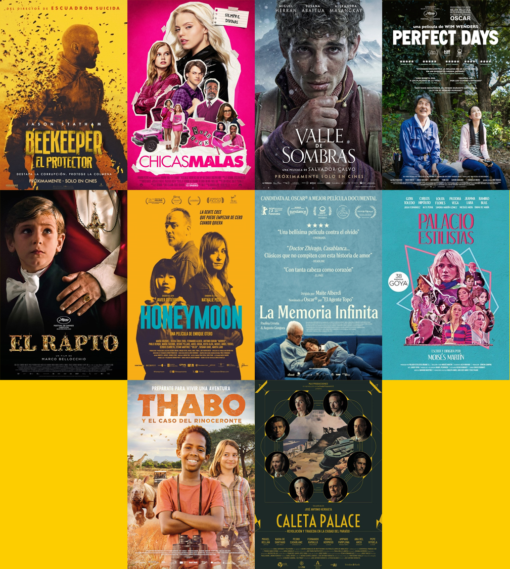 🍿 Trailers de los Estrenos del 12 de enero de 2024:
trailersyestrenos.es/trailers-de-lo…

#BeekeeperElProtector 
#ChicasMalas
#ValleDeSombras
#PerfectDays
#ElRapto
#Honeymoon
#LaMemoriaInfinita
#PalacioEstilistas
#ThaboYElCasoDelRinoceronte
#CaletaPalace