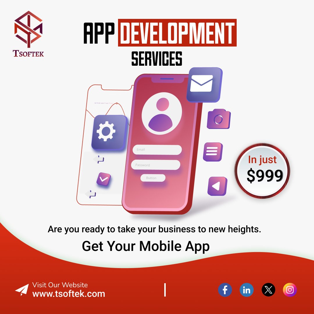 TSoftek's tweet photo. 𝗠𝗼𝗯𝗶𝗹𝗲 𝗔𝗽𝗽 𝗗𝗲𝘃𝗲𝗹𝗼𝗽𝗺𝗲𝗻𝘁:
Transform your ideas into a reality with our expert app development services.

#appdevelopment #mobileappdevelopment #iosdevelopment #appdesign #flutter #flutterdevelopment #flutterapp #Tsoftek #virginia #maryland #washingtondc https://t.co/F08Dsl3k61