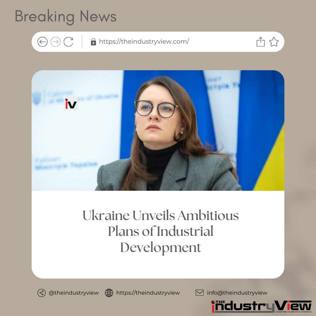 Ukraine Unveils Ambitious Plans of Industrial Development.

Read More: shorturl.at/bflzL

#InsightfulReads #LearnEveryday #BloggersCommunity #NewsInsights #DailyLearning #KnowledgeNuggets #EducativeContent #InformativeBlogs #NewsworthyContent #IntellectualReads #BloggerLif