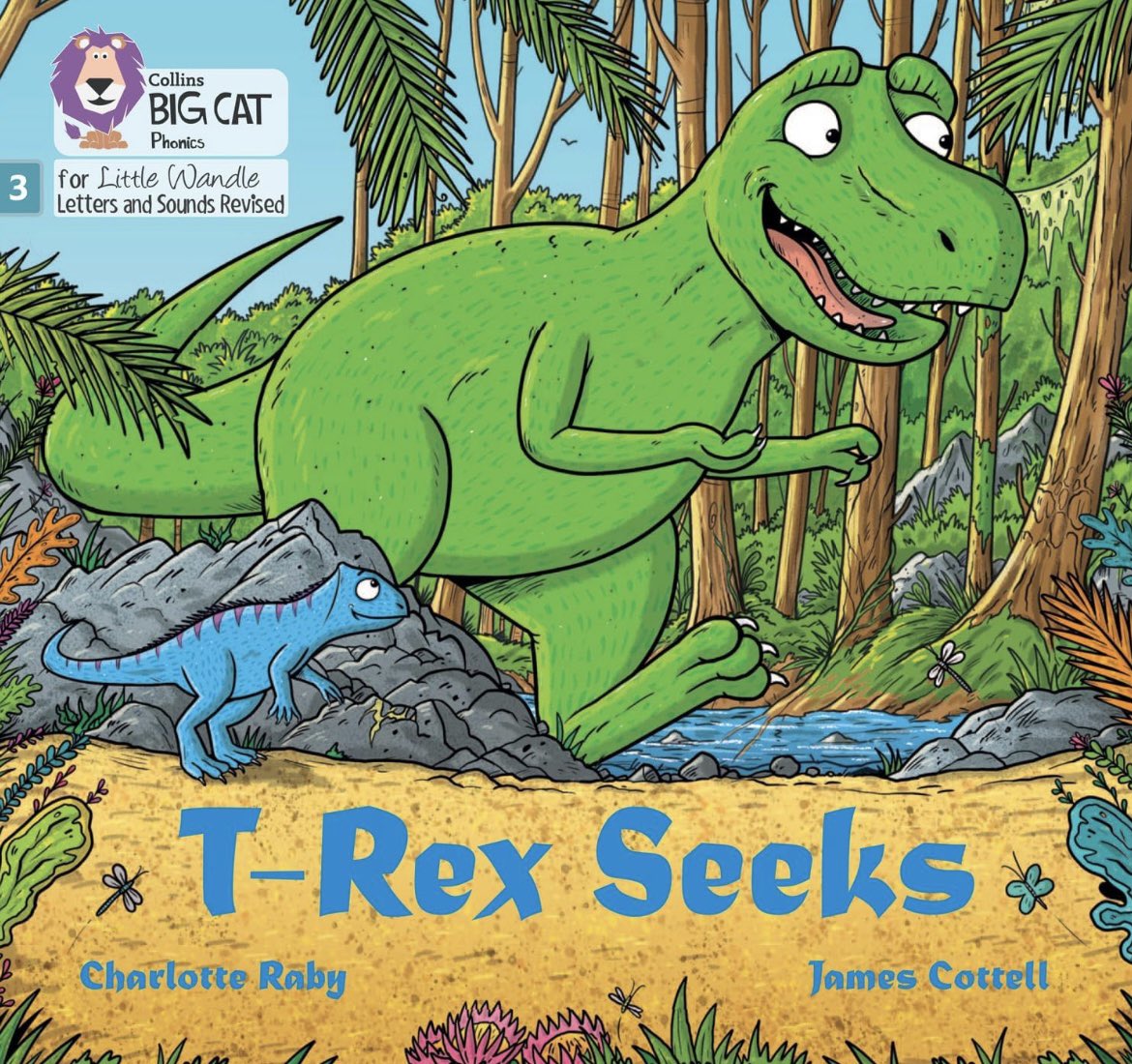 Also out next month is ‘T-Rex Seeks’, this book has no words and is aimed at very young children. #cover #illustration #artwork #book #published #freelance #comingsoon #art #artwork #dinosaurs #illustrator 🦖