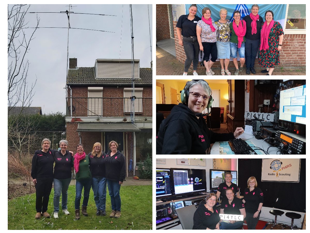 PI4YLC's tweet image. Proud 2B PI4YLC in 2023! We deden aan vijf contesten mee en waren met een aantal YLs aanwezig op de HF-dag. Ook werden we hartelijk ontvangen door PI4RS. Ons jaarverslag vind je hier: pi4ylc.nl/2024/01/12/pro…