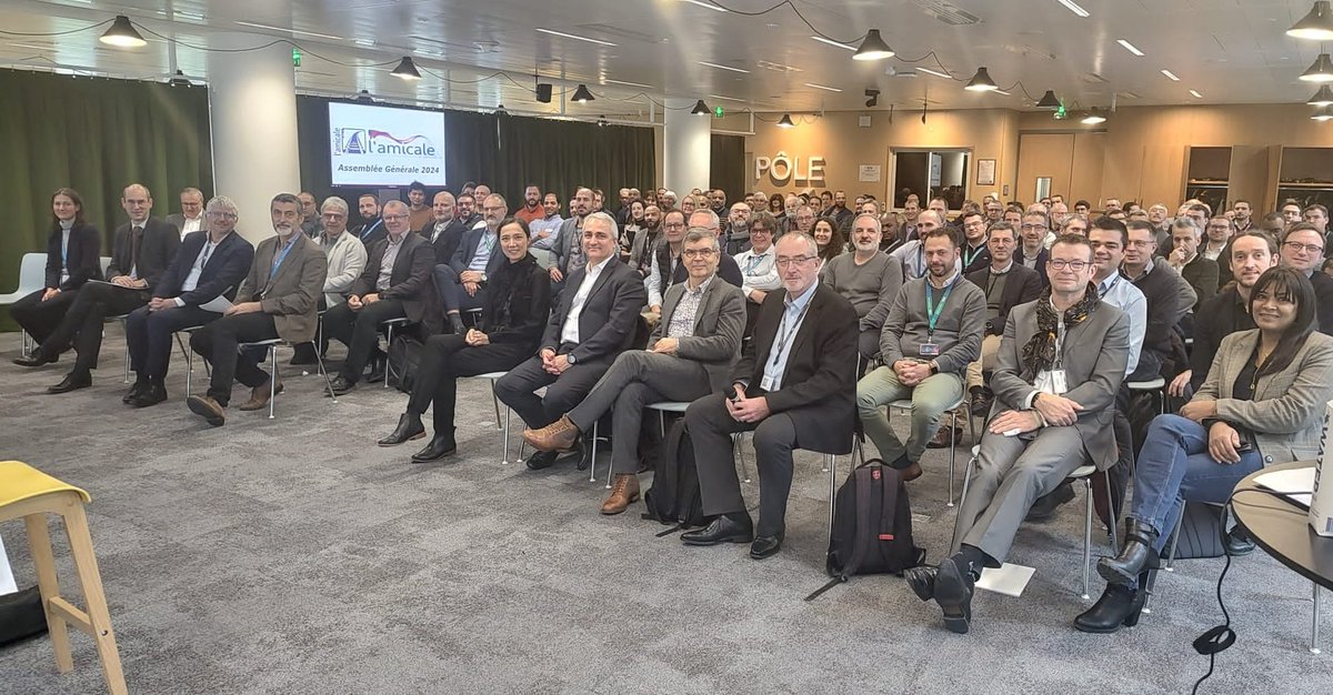 🔊 AG ce jour à StDenis de l'Amicale <a href="/EscvEsci/">Amicale ESCV/ESCI/SUP'RESEAU</a>
💪 Plus ancienne école interne (1959) #SNCFRéseau
📈 Seuil 1000 anciens élèves franchi récemment 
🧬 120 réunis aujourd'hui
🙏 Merci à @MatthieuChabanel <a href="/MisooYoon/">buba</a> <a href="/OlivierBancel/">BANCEL OLIVIER</a> pour leur implication sans faille sur cette école👌