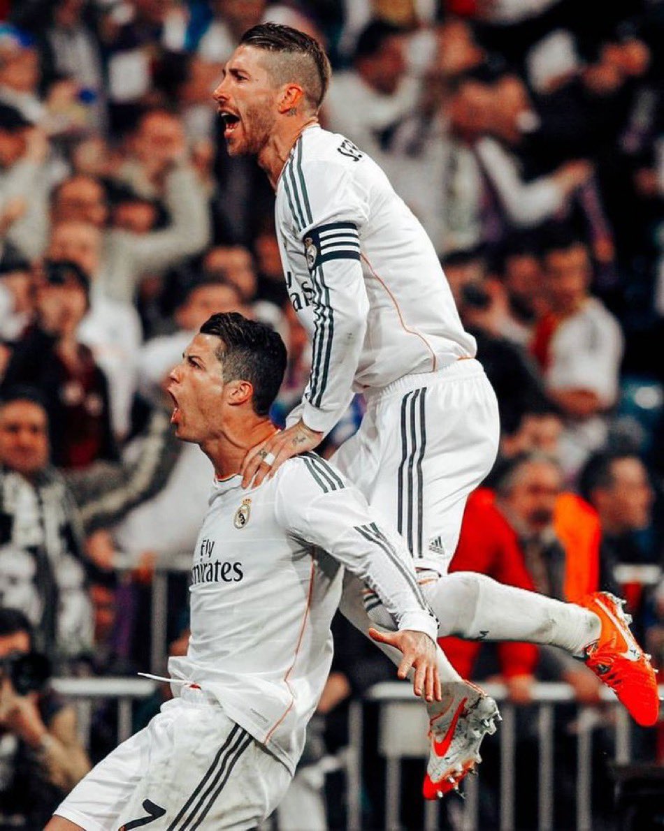 AdriRM33's tweet photo. 🗣️ Sergio Ramos: "Cristiano Ronaldo es el jugador más importante de la historia del Real Madrid." 🤍 https://t.co/1V35Y6ps0b