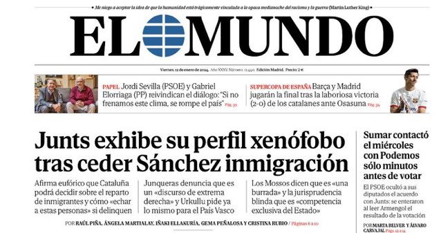 Franacegroup's tweet photo. Ya estáis preparados para recibir en el resto de comunidades autónomas a los inmigrantes más delincuentes de Cataluña???
Nos van a mandar a lo peor de lo peor.
Al tiempo… https://t.co/qjLzPH0GHp