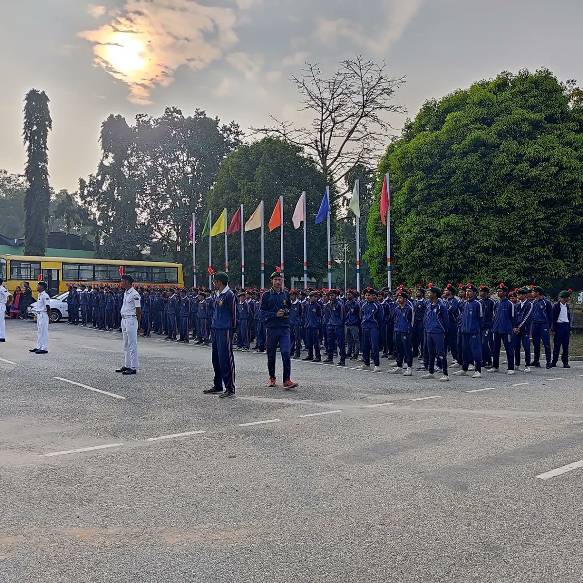 niamt_ranchi's tweet photo. As an integral part of the Viksit Bharat @2047 campaign, the students of NIAMT and NCC cadets of Netarhat Residential school together delivered impactful Nukkad Nataks today.
#ideas4viksitbharat #viksitbharat #Nukkad_Natak #competitions #ncccadet #nifft #NIAMT https://t.co/UqaMPtwWND
