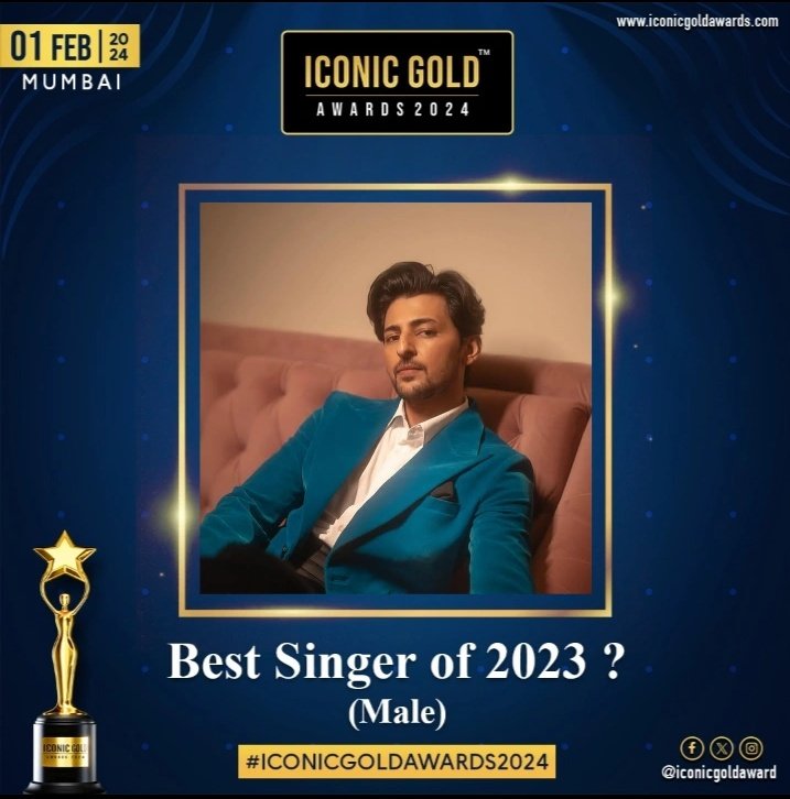 shihaam_drdz's tweet photo. I nominate Darshan Raval for The Best Singer 2023, The Strongest Independent Artist @DarshanRavalDZ 💙✨️
#IconicGoldAwards2024 #BestSinger #BestSingerMale #IndependentArtist https://t.co/3GjCG3a4Wr