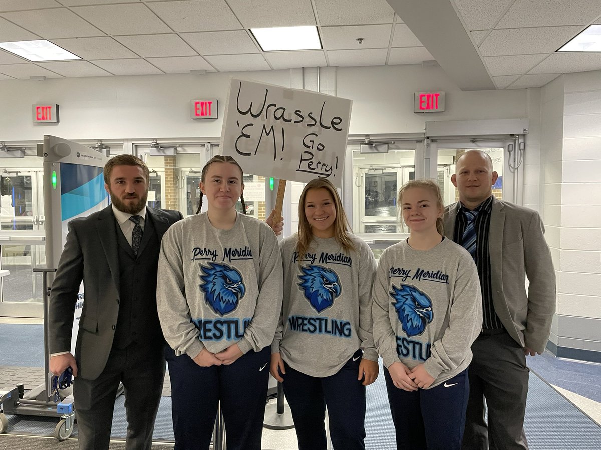 What a great way to start a Falcon Fight Song Friday - A State Send-Off for our Falcon Wrestlers who qualifies for the State Tournament.  Let’s go Kate, Bella and Alexia - COMPETE!