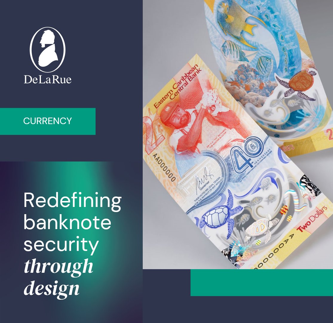Banknote security depends on so much more than the technology of a security feature. Banknote design also plays a critical role; it makes authentication more intuitive, banknotes more engaging and significantly increases the barriers to counterfeiting