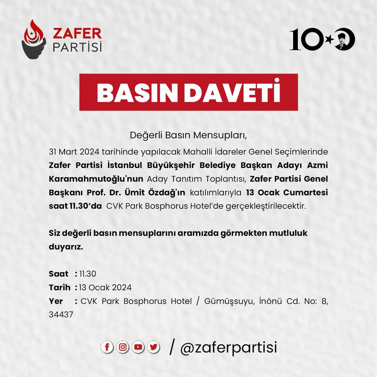 Başlıyoruz.