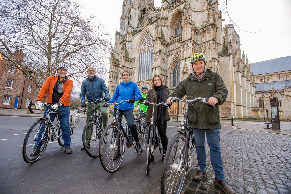 Great to have Active Travel Minister @GuyOpperman visit ATE’s office in York yesterday to test ride the city’s walking and cycling infrastructure and discuss how we’re enabling communities to make healthy and green transport choices nationwide 🚲👩‍🦽🚶‍♂️🛴