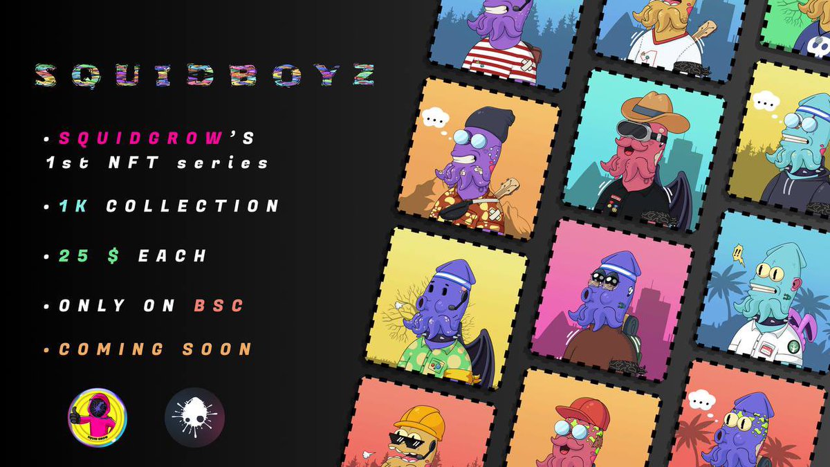 Crypt0Hustl3r's tweet photo. @CenkCrypto @BEANZOfficial @OvolsNFT I’d be buying up as many #SquidGrow #nfts when they drop with a $1000. When you mint a @MikeSMillerArt nft you get the ultra rare that it’s #Holdn also. Insanely bullish 🤯Never have I seen it done before !!! Once these drop they’re going to be gone like hotcakes at McDonald’s 😁 https://t.co/1SLUuMt3HA