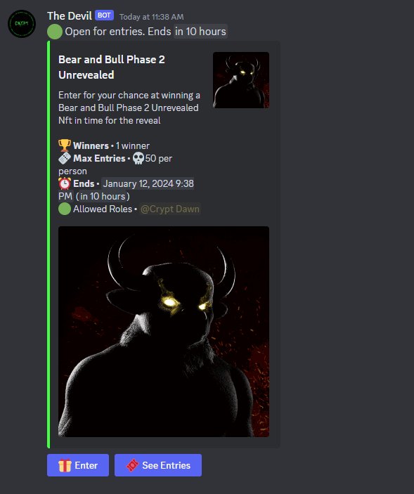 CryptoSegmentX's tweet photo. Sweep one or more @TheCrypt_Nfts become a holder join discord start earning dead π coin and join raffle in @TheCrypt_Nfts discord.
First @bearandbullnft phase 2 raffle is live now.
You want a home join #CryptNFT , you want a community in #Web3 join @TheCrypt_Nfts
#Iamacrypt https://t.co/rcCMpQnSLe