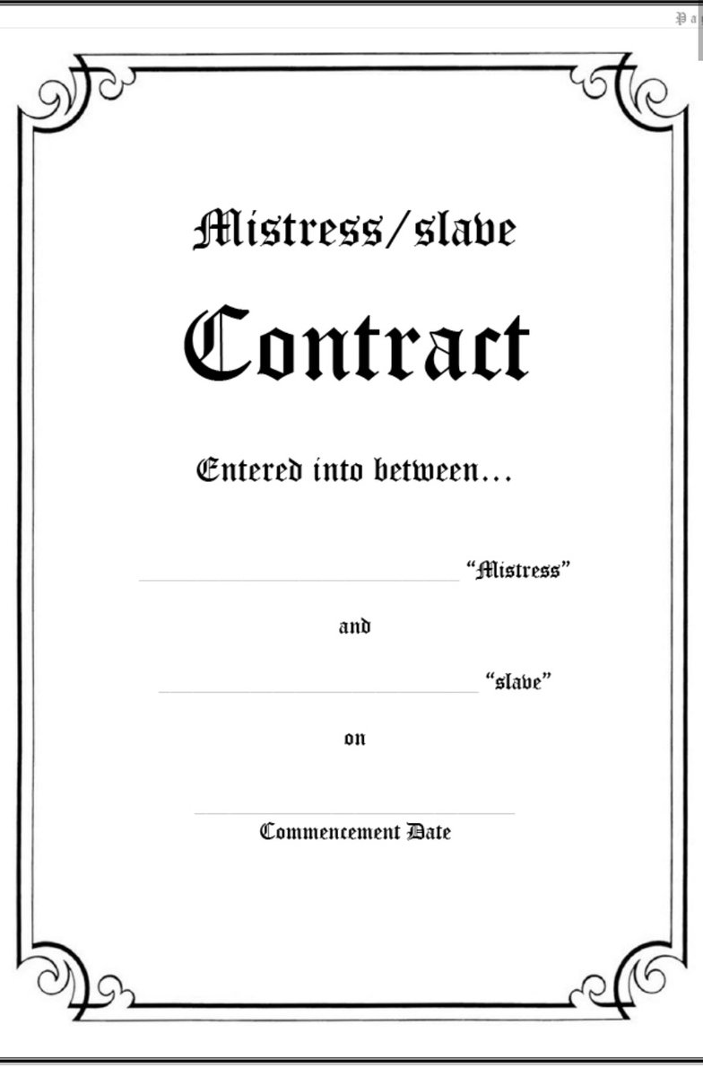 SlaveSluts49's tweet photo. For my slaves too be owned by me they need to sign a contact so they know what is expected of them, and that you are my property to do as I please.

#BDSM, #cockold, #slavesluts, #femdom, #cashpig, #joi, #femdom, #finsub, #sissy, #moneypig, #femwhale, @dominatrix, #bootlicker https://t.co/ryxmx5C1OK