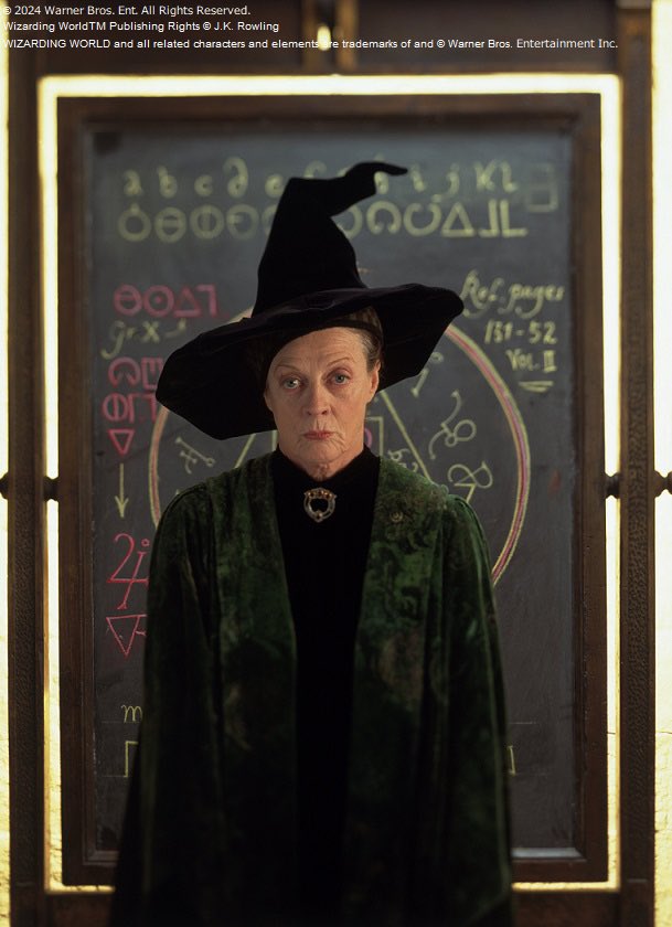 ハリーポッター マクゴナガル先生 直筆サイン マギー・スミス 2005年