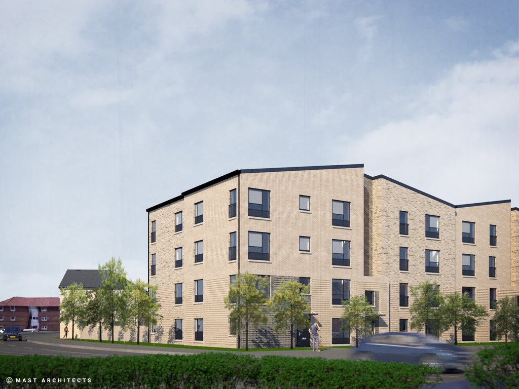 CCG_Scotland's tweet photo. 41 new #affordablehomes in Dalmarnock #Glasgow are now taking shape on behalf of our client @ThenueHousing | alongside construction, we have manufactured our own #timbersystems and window & doors and will also install #utilities, plumbing and #solarPV as part of our service! https://t.co/hFzjuBntLp