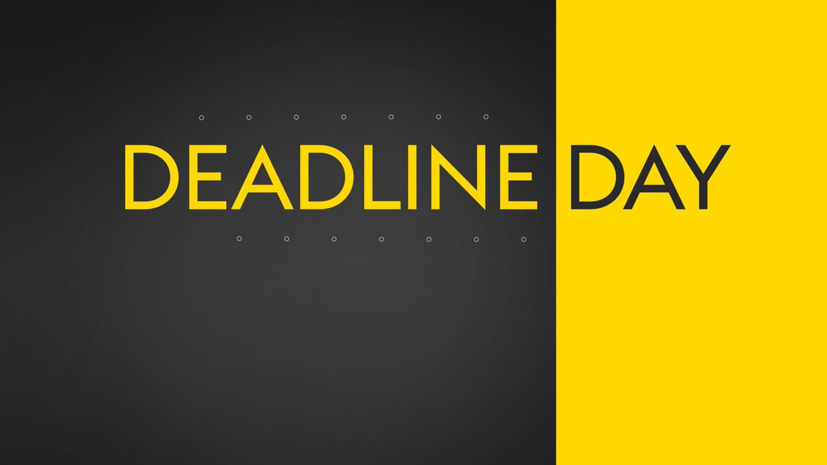 GTL_RUMORS's tweet photo. More news to come 🔥
IT DEADLINE DAY ‼️

#deadlineday https://t.co/fYA63Lrjag