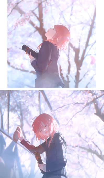 「blurry petals」 illustration images(Popular)