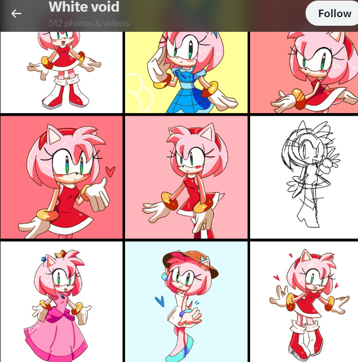 fursimpcallout's tweet photo. when she colors randomguys amy art she uses the same colors as her art account @/white_vooid https://t.co/v0TgQtnroi