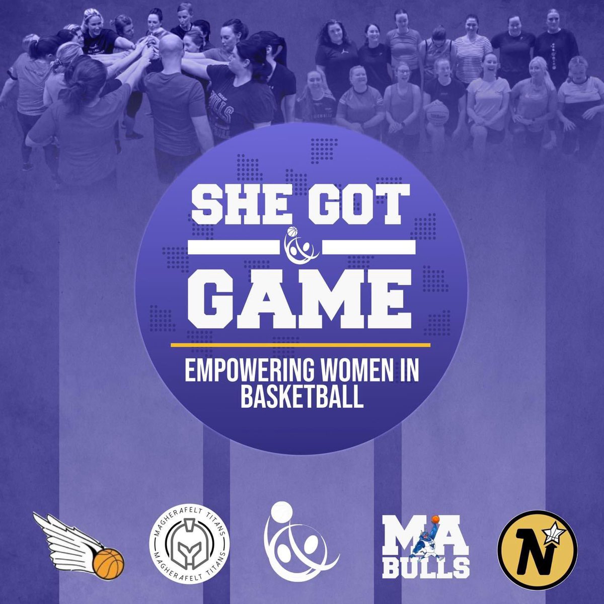 📣 Exciting News! 🏀🚺

Basketball NI is thrilled to announce the launch of the 'She Got Game' - Empowering Women in Sport Programme, supported by <a href="/_SportNI/">Sport NI</a> 🙌

To encourage women of all skill levels to get involved in the sport of basketball.
basketballni.com/?p=15039
#SheGotGame