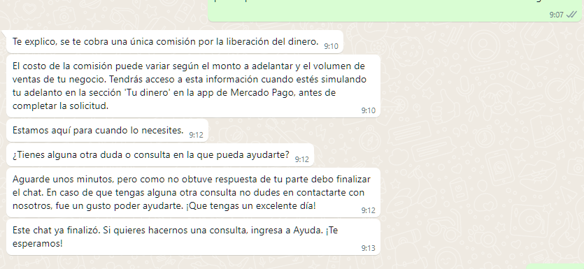 mdvaz's tweet photo. @ML_Ayuda que no ayuda. luego del "tiene alguna otra duda" no pasaron ni 5 segundos y mandaron el "pasaron minutos". Decime que queres descansar si decime que queres descansar. Me atendió Karol. 
Y si... tenía mas consultas https://t.co/eobfvi4Tcm