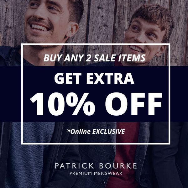 🚨LIMITED TIME OFFER🚨

Dive into our unbeatable Winter Sale and snag up to 60% OFF when you purchase 2 or more sale items from our winter collection.

Shop now online at patrickbourkemenswear.ie/collections/wi…

Free nationwide delivery over €85! 🚚

*online exclusive offer*

#wintersale