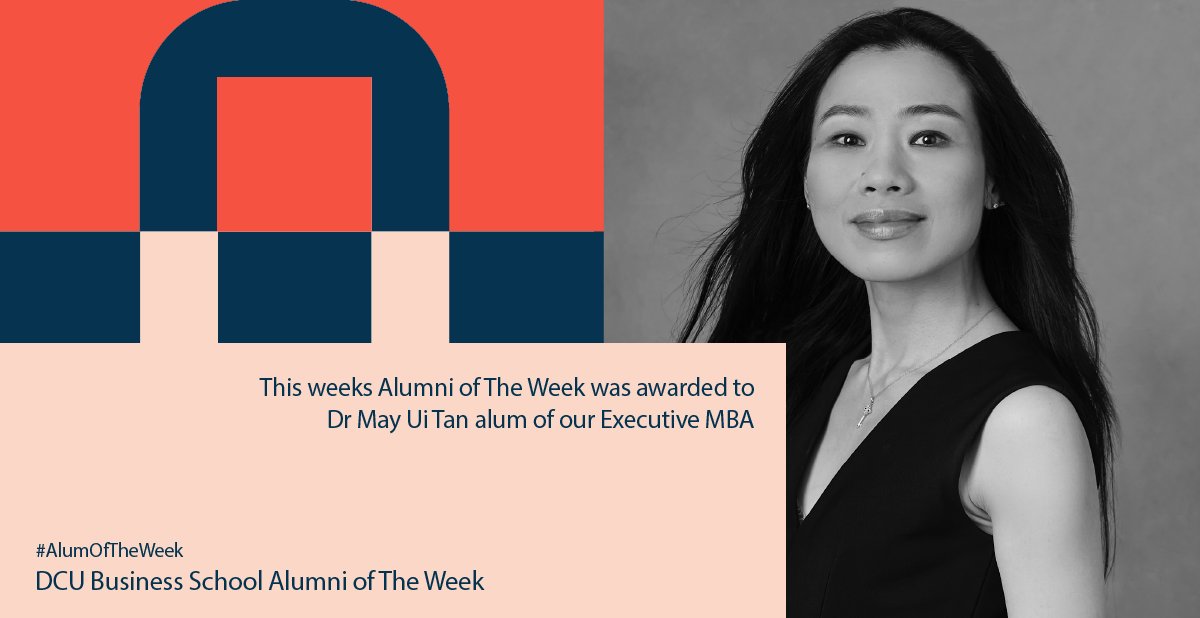 BusinessDCU's tweet photo. Meet our first #AlumOfTheWeek for 2024, Dr. Ui May Tan, in the @DCU Business School initiative! 🎓 A medical professional with diverse expertise, she earned her degree at RCSI, specialised in fields like #Trauma and #EmergencyMedicine, and is a member of the Irish College of General Practitioners.

Dr Tan is a dual alum of DCU with an #MBA & also completed the Let's Lead programme. In sports medicine, she served as the former Medical Director for the Dublin Marathon and contributes to shaping medical guidelines globally. 

Congratulations, May, on inspiring the #BusinessDCU community with your dedication and innovation! 👏👏👏 #BusinessDCU #MeetTheTalent #Leadership #Innovation #HealthcareExcellence