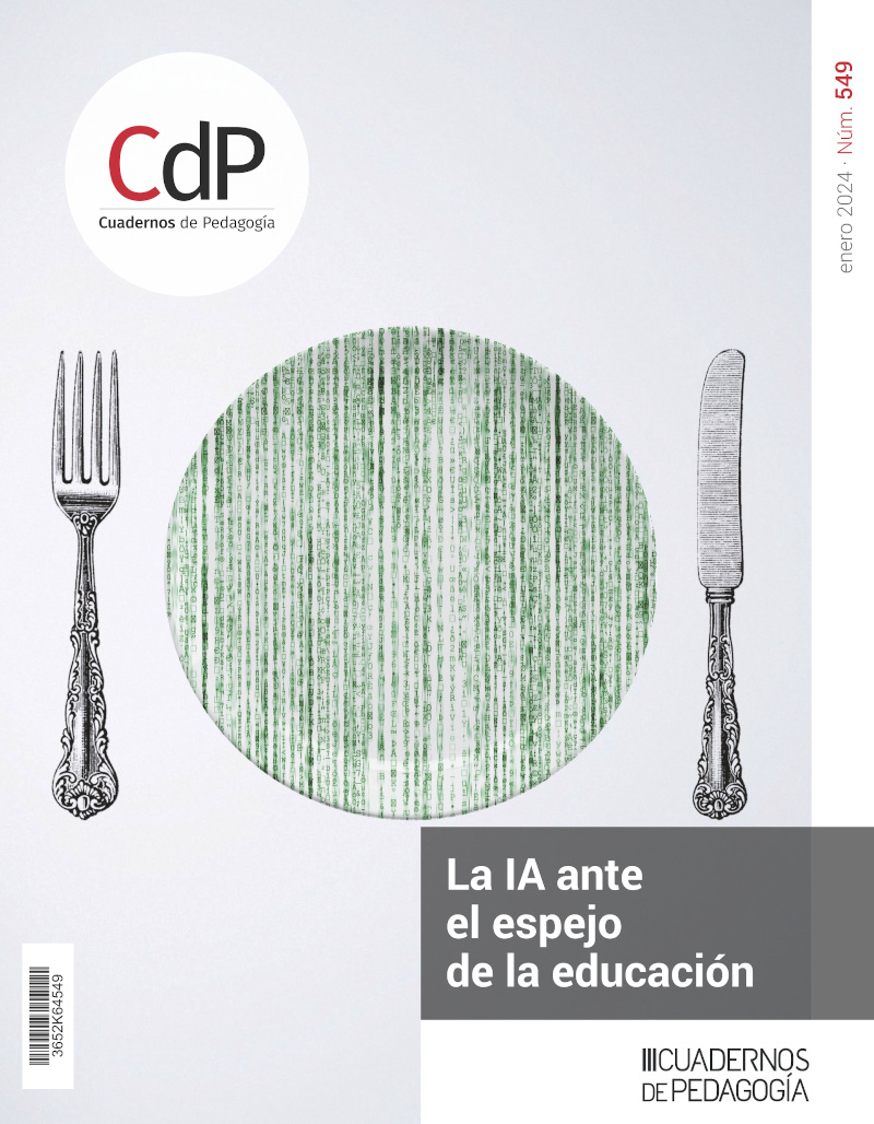 #CdPEnero Primer número de 2024 «Inteligencia aumentada y avanzada para aprender y enseñar», coordinado por Mariano Fernández Enguita, una reflexión sobre la integración de IA en la enseñanza y el aprendizaje #IAEd #Ciborgdocencia
🙌Portada <a href="/_Sirolopez_/">Siro López</a> 
ow.ly/KgCx50Qqm2o