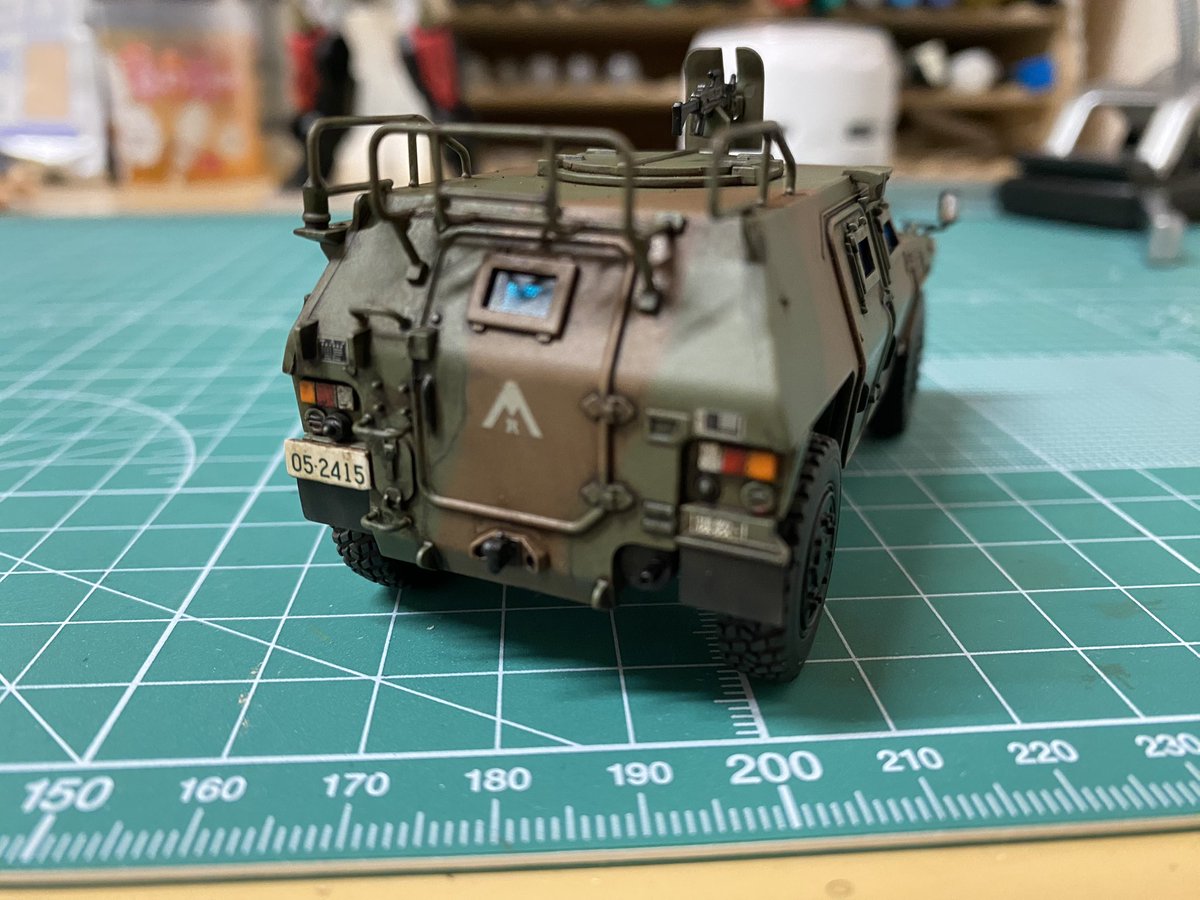 完成しました😆
醍醐味の汚しがイマイチですみません🙇