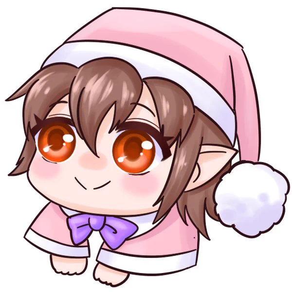 巴さんの肩に乗りたい小人と駄犬  #巴絵