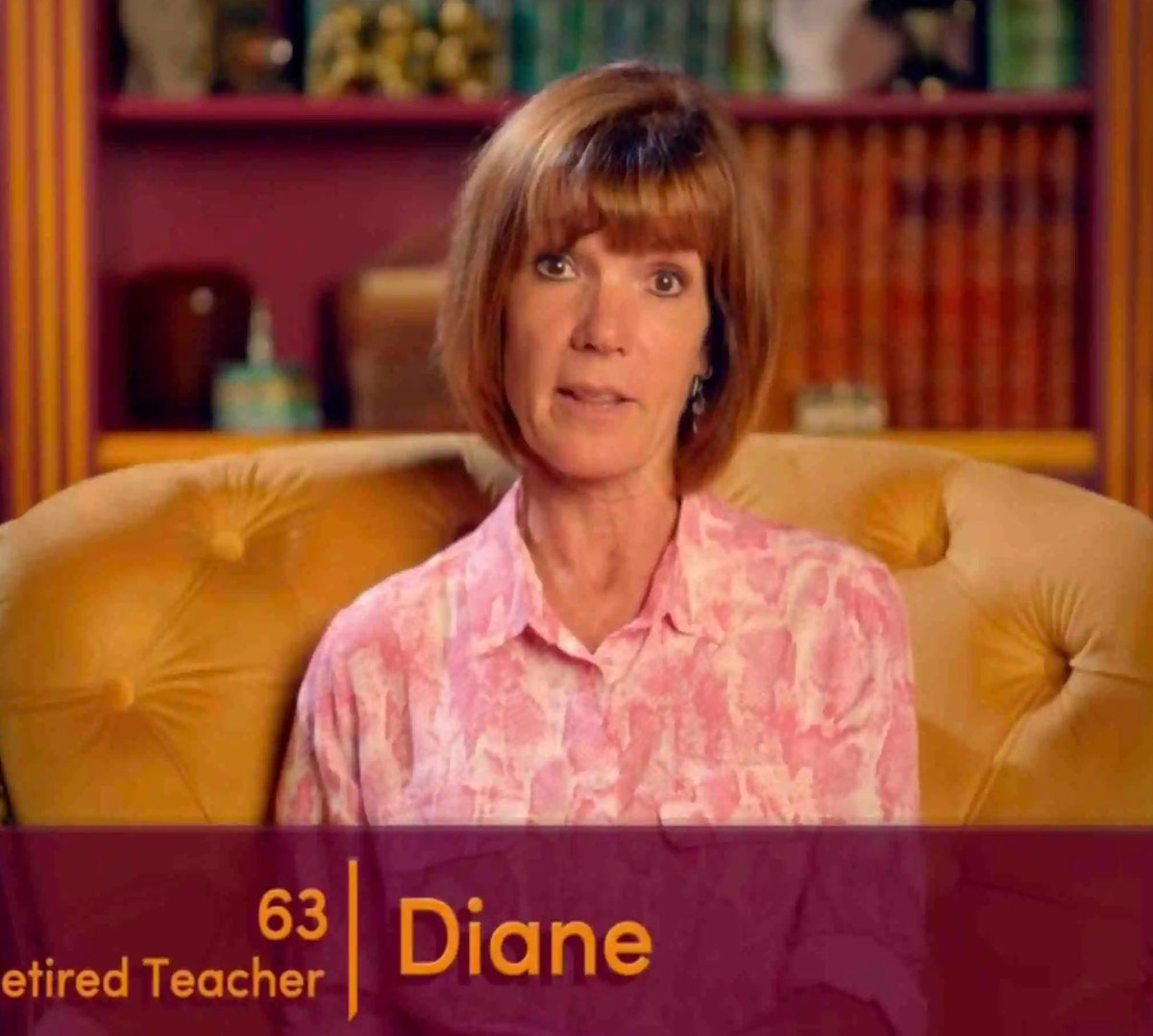 The way to make #TheTraitors better would be if every episode Diane reveals that another of the contestants is her son until it turns out that the entire series is just Diane and all her children.