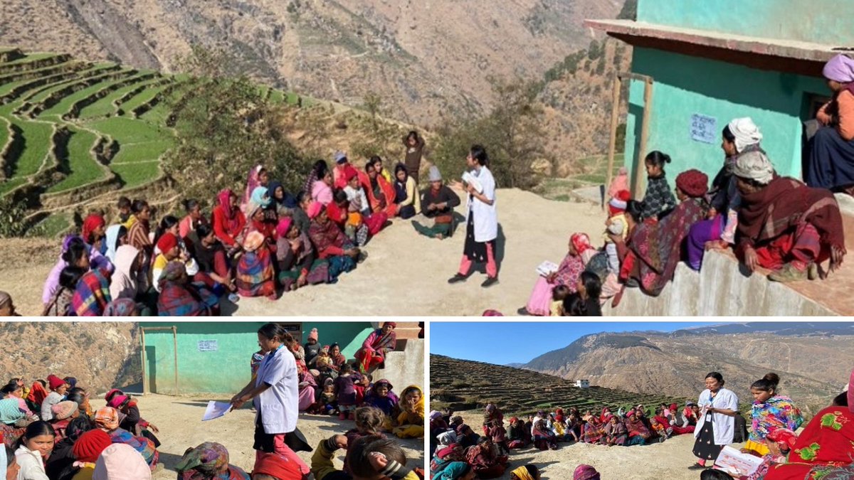 DFN #Nurse, Yuna, reports on more incredible community work with @odafoundation.

Her recent workshop has raised awareness of #menstrualhygiene, empowering women and girls in a remote #Kalikot community.

Read her full report here:
bit.ly/3vwqqC7