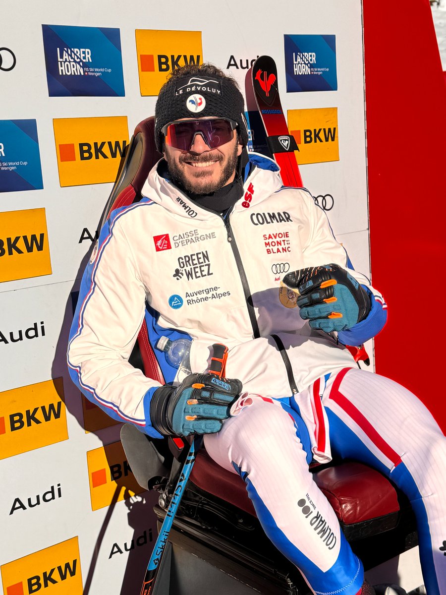 FedFranceSki's tweet image. 𝗔𝗨 𝗗𝗘𝗦𝗦𝗨𝗦 𝗗𝗨 𝗟𝗢𝗧 🔝🇨🇵
Intouchable, Cyprien Sarrazin remporte avec brio le Super g de Wengen 🇨🇭
Sa 2️⃣e victoire de l'hiver !
IL EST ENORME 🤩 

Grosses pensées pour Pintu 🙏😥