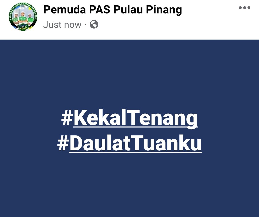 dppnpenang's tweet photo. #KekalTenang #DaulatTuanku https://t.co/cKxKPKqecI