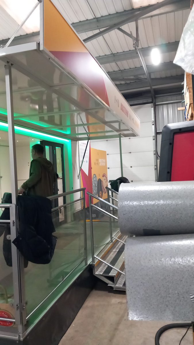 Piece by piece, the exhibition is coming together at the Torton factory…

‘I Say British, You Say Jewish’. 

I say ‘Ready yet?’
You say ‘Stop chasing, it will be fine!’