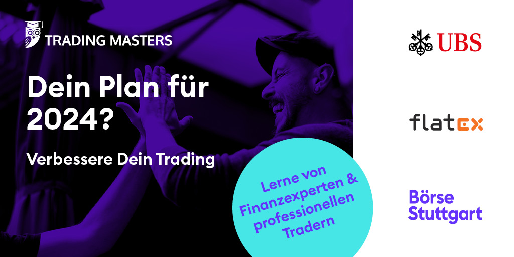 Na, schon alle Neujahrsvorsätze über Bord geworfen? ❌ Bleib dran! Verbessere spielerisch Dein Trading und werde Trading Master 2024! 🏆 Erweitere Dein Finanzwissen mit den @Trading_Masters: sohub.io/mqhk #boersestuttgart #boerse #boersenwissen #tradinglernen #trading