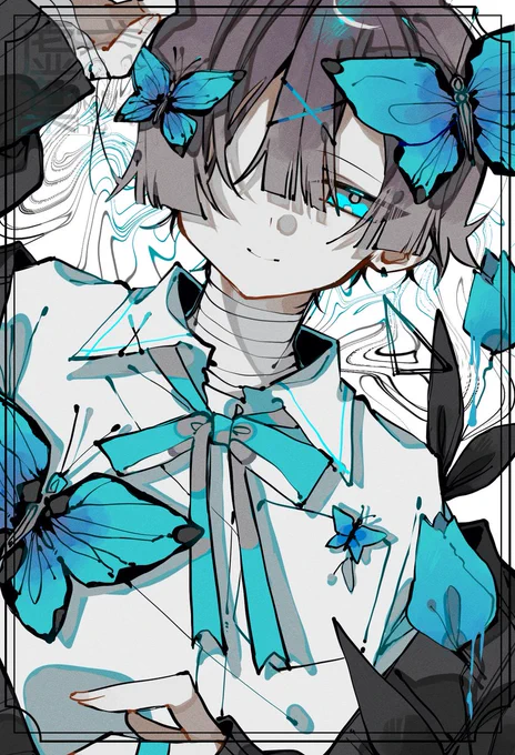 【 モルフォ蝶 】