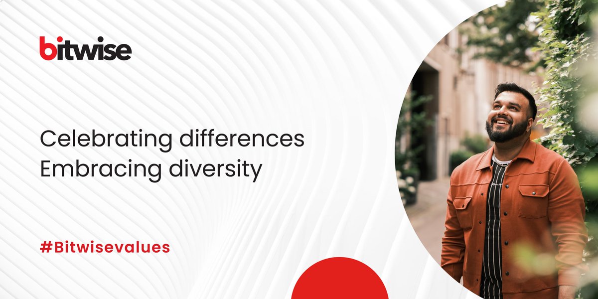 Bitwise_Updates's tweet image. At Bitwise, it&apos;s all about taking ownership and responsibilities! We are committed to nurturing a culture built on compassion and teaming.

Explore now - bit.ly/3HcVxoR

#BitwiseValues