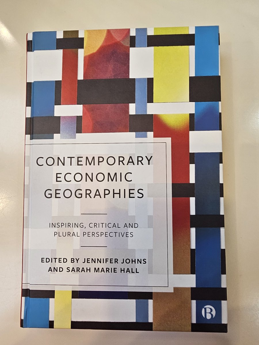 Prof Jennifer Johns (@jennifer_johns_) on Twitter photo It's finally here! <a href="/Sarah_M_Hall/">Prof Sarah Marie Hall</a> and I have a new collection on Contemporary Economic Geographies. 30 chapters by 35 fantastic contributors celebrating inspiring, critical and plural perspectives <a href="/rgs_egrg/">EGRG</a> <a href="/BrisUniPress/">Bristol Uni Press</a> <a href="/BristolUni_BSch/">University of Bristol Business School</a> <a href="/GeographyUOM/">Manchester Geography</a> It's finally here! <a href="/Sarah_M_Hall/">Prof Sarah Marie Hall</a> and I have a new collection on Contemporary Economic Geographies. 30 chapters by 35 fantastic contributors celebrating inspiring, critical and plural perspectives <a href="/rgs_egrg/">EGRG</a> <a href="/BrisUniPress/">Bristol Uni Press</a> <a href="/BristolUni_BSch/">University of Bristol Business School</a> <a href="/GeographyUOM/">Manchester Geography</a>
