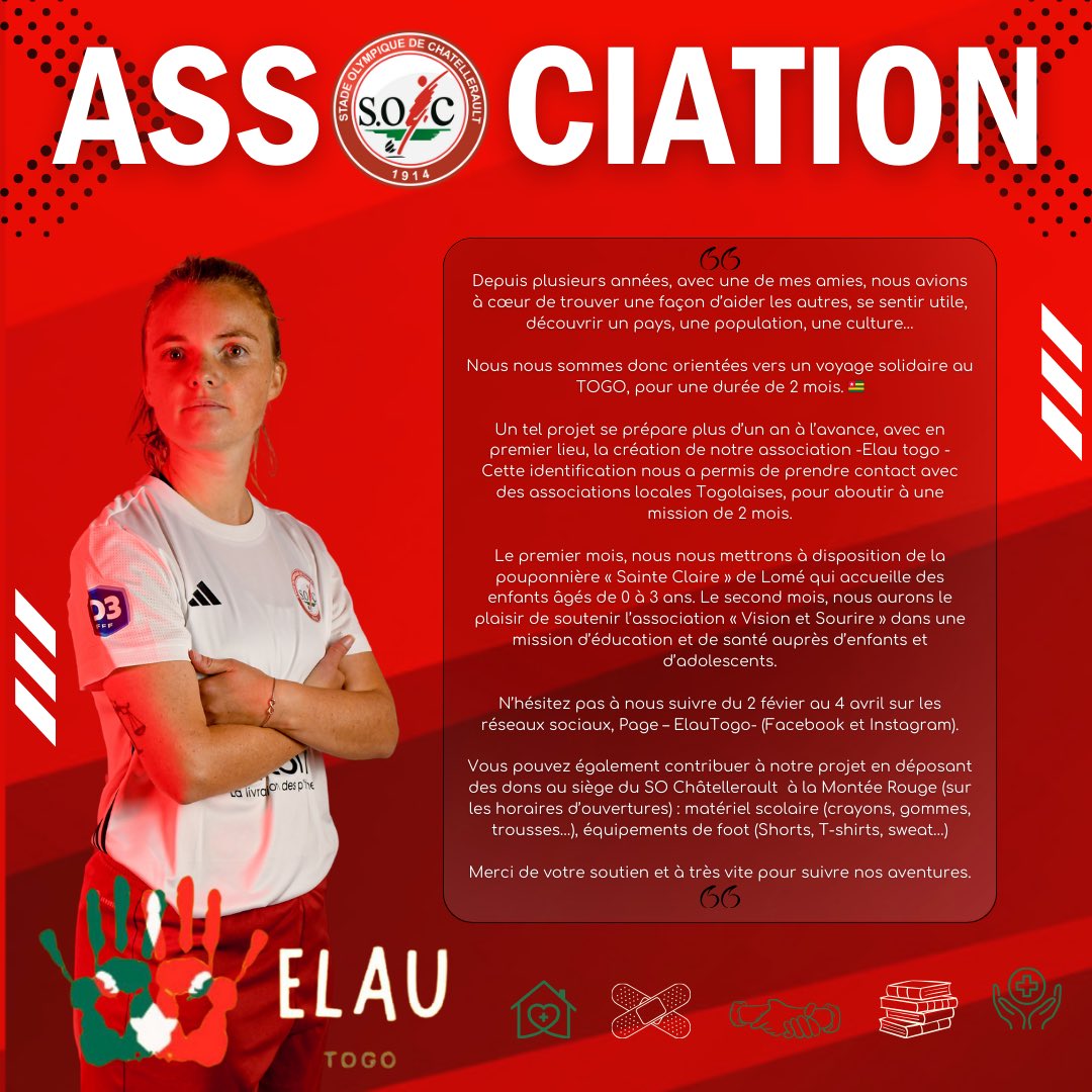 S.O. Châtellerault 🔴⚪ tweet media